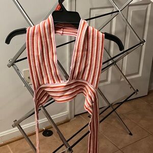 Striped Halter Top